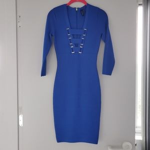 Marciano royal blue bandage dresd.